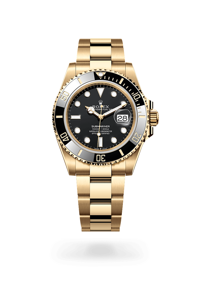 Rolex Submariner in Yellow Gold m126618ln 0002 H. L. Brown