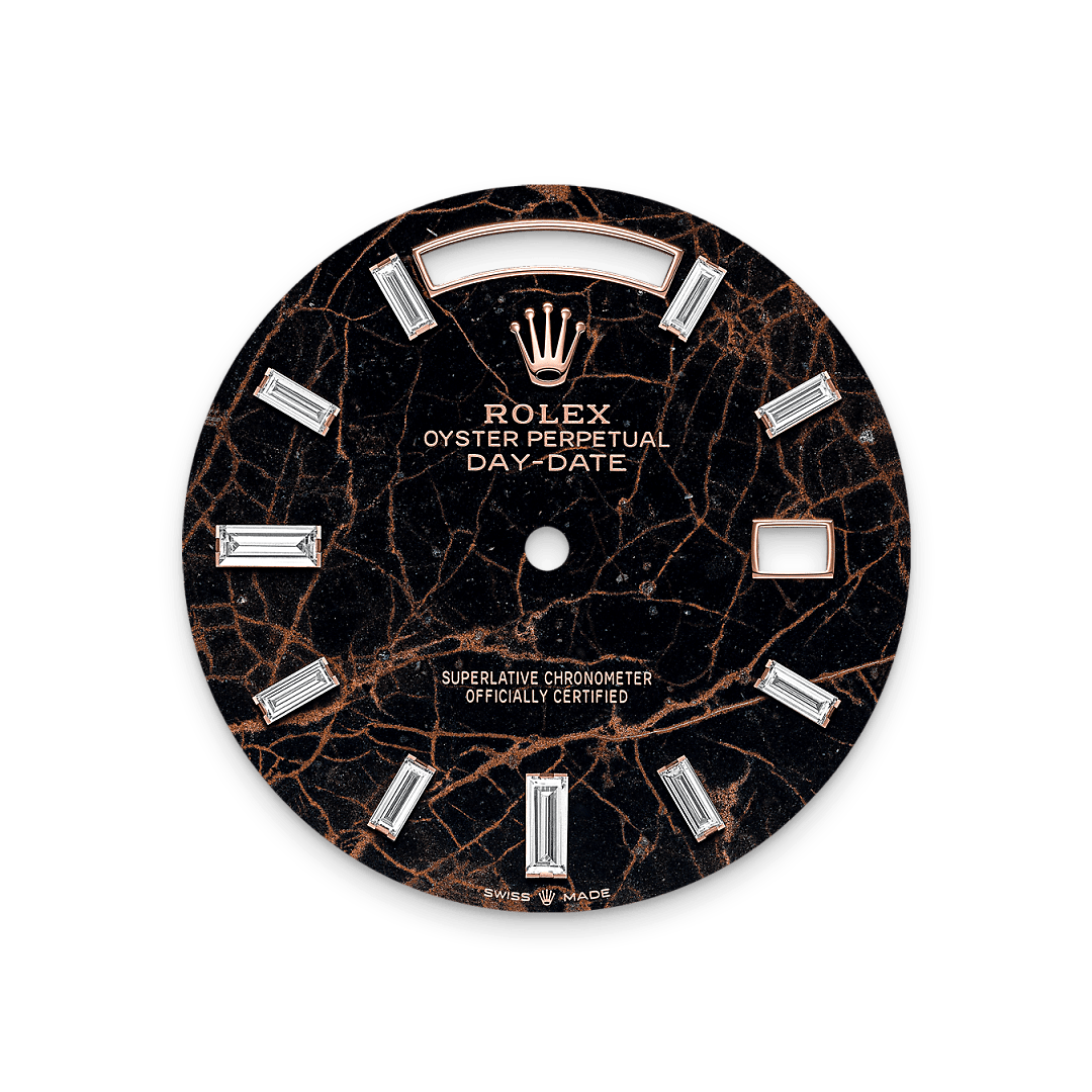 Rolex Day Date 40 M228345RBR-0016 dial
