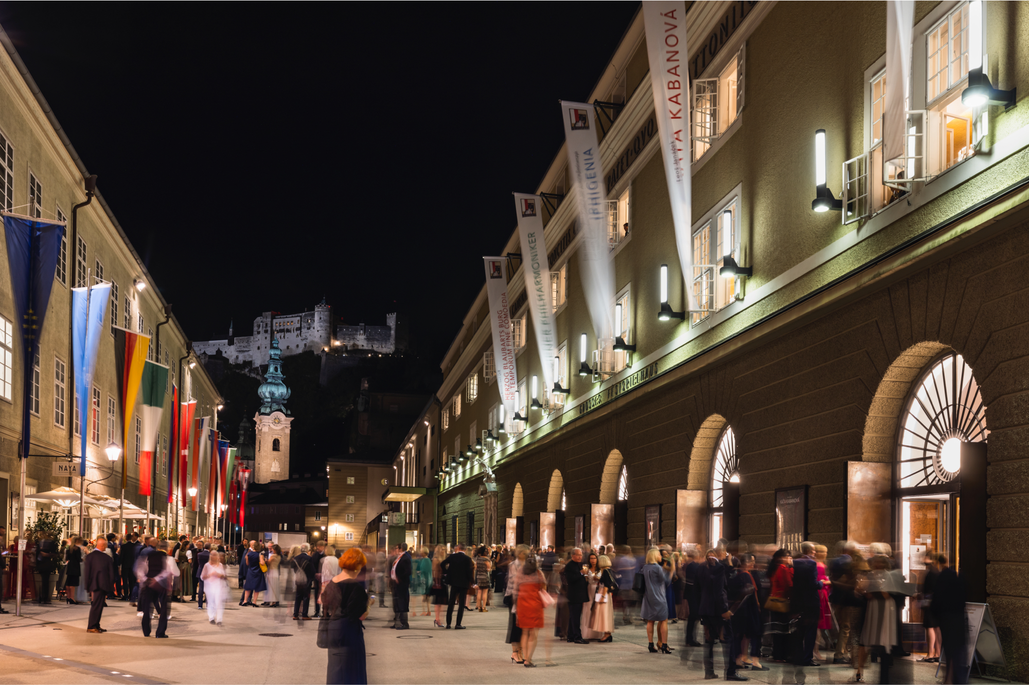 Outside of Vienna Philharmonic concert