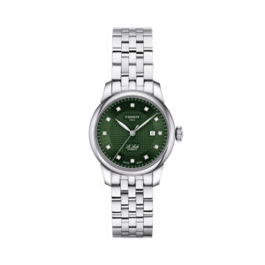 Tissot, Le Locle Lady Green Dial with Diamonds, Automatic Women's Watch